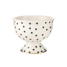  Ceramic Ice Cream Bowl - Dots