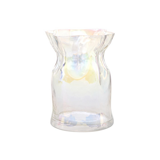 Glass Cinched Bud Vase