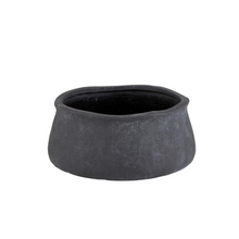  Matte Textured Vase - Black