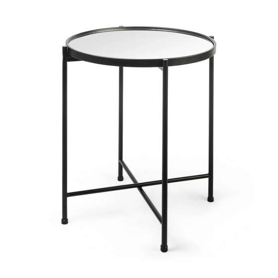 Samantha Mirror Top Accent Table