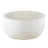 Large Wood Bowl - White