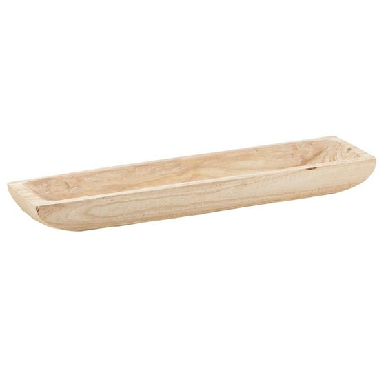 Paulownia Rectangle Tray - Natural