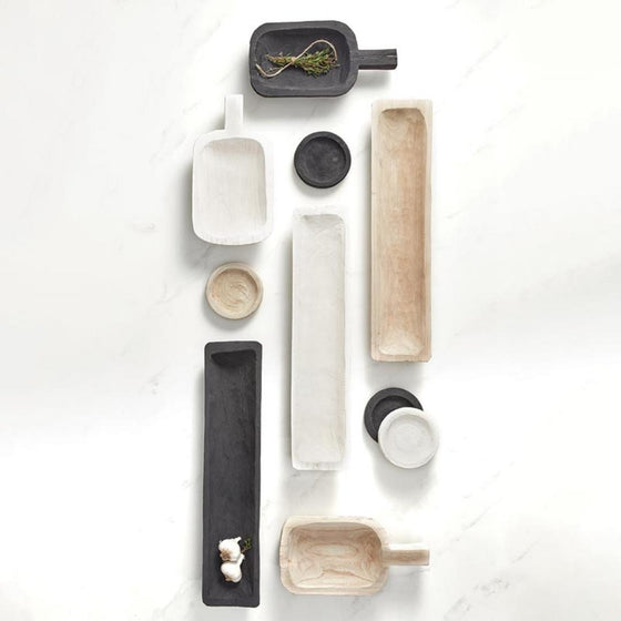 Paulownia Rectangle Tray - Natural