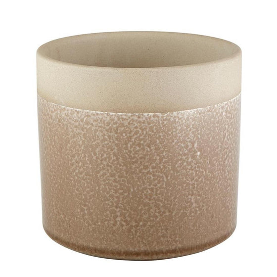 Two Tone Beige Pot