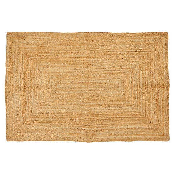 Textured Braided Rug - Beige