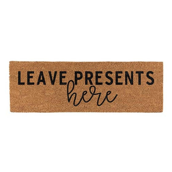 Leave Presents Here - Doormat
