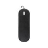 Textured Wood Oval Board - Black
