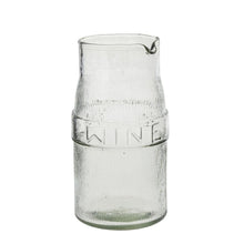  Wine Pressed Glass Pitcher