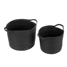  Hillview Seagrass Basket - Black