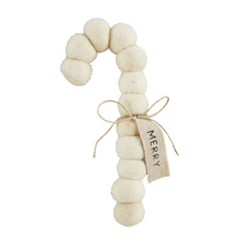  Felt Ball Ornament Cane