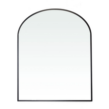  Heidi Large Arch Mirror - Black