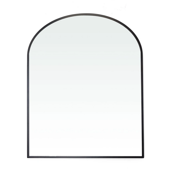 Heidi Large Arch Mirror - Black