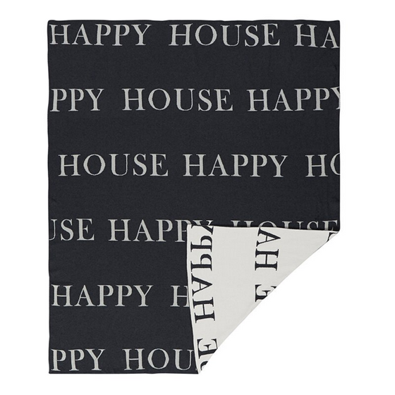 Happy House Throw
