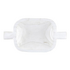 Paulownia Small Double Handle Bowl - White