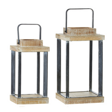  Wood & Metal Lanterns