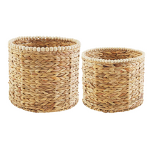  Hyacinth Beaded Basket