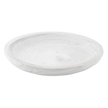  Paulownia Wood Bowl - White