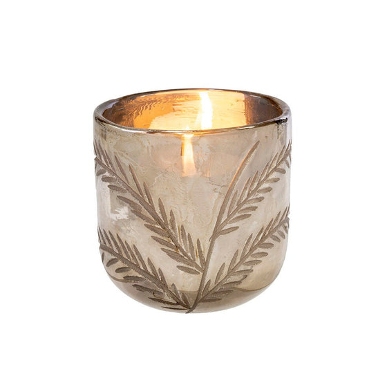 Silver Palms Votive